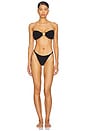 view 4 of 4 Gigi Bikini Bottom in Jet Black