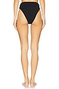 view 3 of 4 Kate Pinch Hardware Bikini Bottom in Jet Black