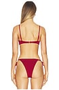 view 3 of 4 Fonda Bikini Top in Sun Dried Tomato