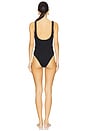 view 3 of 3 Mandy Hardware One Piece Swimsuit in Jet Black