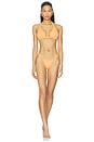 view 4 of 4 BAS DE MAILLOT DE BAIN CHLOE in Coral Reef