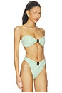 view 2 of 5 HAUT DE MAILLOT DE BAIN KATE in Misty Jade