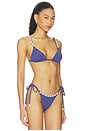 view 2 of 5 HAUT DE MAILLOT DE BAIN LUXE KENDALL in Deep Cobalt