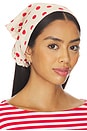 view 1 of 3 Mandy Handkerchief in Scarlett Dot