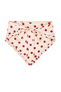 view 3 of 3 Mandy Handkerchief in Scarlett Dot