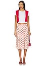 view 5 of 6 Amora Skirt in Scarlett Dot
