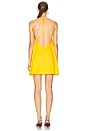 view 3 of 3 Yoko Halter Mini Dress in Sun