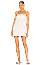 view 1 of 3 Nora Square Neck Mini Dress in White