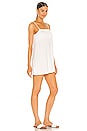 view 2 of 3 Nora Square Neck Mini Dress in White
