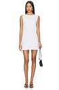 view 1 of 3 MINI VESTIDO CUELLO BARCO NANDO in White