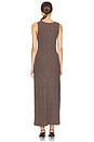 view 3 of 3 LAUREN マキシドレス in Brown