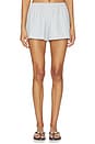 view 1 of 6 Yoshi Stripe Summer Short in Sterling Stripe
