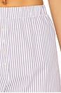 view 6 of 6 Yoshi Boxer Short in Parchment & Pinot Stripe