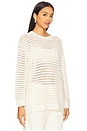 view 2 of 4 Lucy Oversized Crew Pullover in Creme