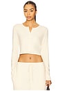 view 1 of 4 Lauren Crop Cardigan in Vanilla