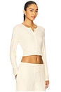 view 2 of 4 Lauren Crop Cardigan in Vanilla