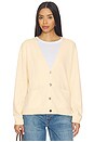 view 1 of 4 Zoe Long V Cardigan in Butter