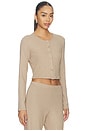 view 2 of 4 Lauren Crop Cardigan II in Sable