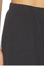view 7 of 6 Pointelle Boxer Pant in Hickory Melange