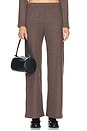 view 1 of 6 Lauren Wide Leg Pant in Brown