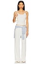 view 5 of 6 Boxer Pant in Cloud Melange