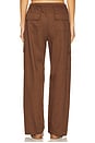 view 4 of 6 Yoko Drawstring Pant in Chocolate
