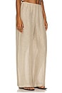 view 2 of 6 Stella Wide Leg Pant in Dune