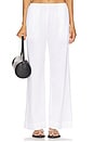 view 1 of 6 Yoko Pocket Pant in White