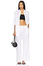 view 5 of 6 Yoko Pocket Pant in White