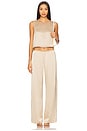 view 5 of 6 Barb Wide Leg Pant in Sand
