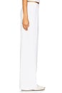 view 3 of 6 Nando Lounge Pant in White