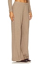 view 2 of 6 Pointelle Boxer Pant in Beige Melange