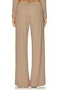 view 4 of 6 Pointelle Boxer Pant in Beige Melange