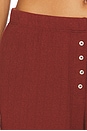 view 6 of 6 Pointelle Boxer Pant in Cinnamon