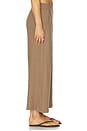 view 3 of 6 Lauren Crop Pleated Pocket Pant in Walnut