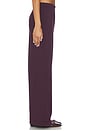 view 3 of 6 PANTALON LARGE POINTELLE in Dark Berry
