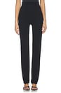 view 1 of 6 Rio High Waist Straight Pant II in Black