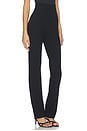 view 2 of 6 Rio High Waist Straight Pant II in Black
