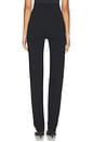 view 4 of 6 Rio High Waist Straight Pant II in Black
