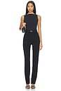 view 5 of 6 Rio High Waist Straight Pant II in Black
