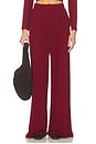 view 1 of 6 Lauren Pleated Pocket Pant in Pinot