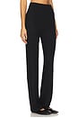 view 2 of 6 Lauren Straight Pant in Black