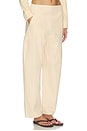 view 2 of 6 Chloe Barrel Pant in Butter