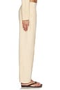 view 3 of 6 Chloe Barrel Pant in Butter