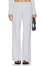 view 1 of 6 PANTALON RELAX NANDO in Light Grey Melange