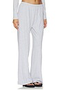 view 2 of 6 PANTALON RELAX NANDO in Light Grey Melange