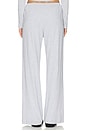 view 4 of 6 PANTALON RELAX NANDO in Light Grey Melange