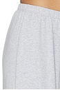 view 6 of 6 PANTALON RELAX NANDO in Light Grey Melange