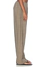 view 5 of 7 Mia Pocket Pant in Camel Plaid