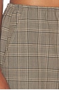 view 8 of 7 Mia Pocket Pant in Camel Plaid